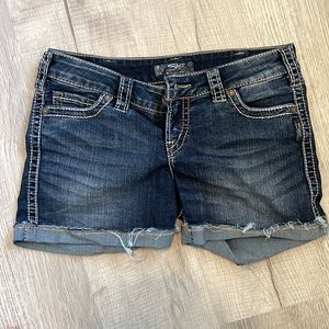 Silver Mckenzie Denim Short
